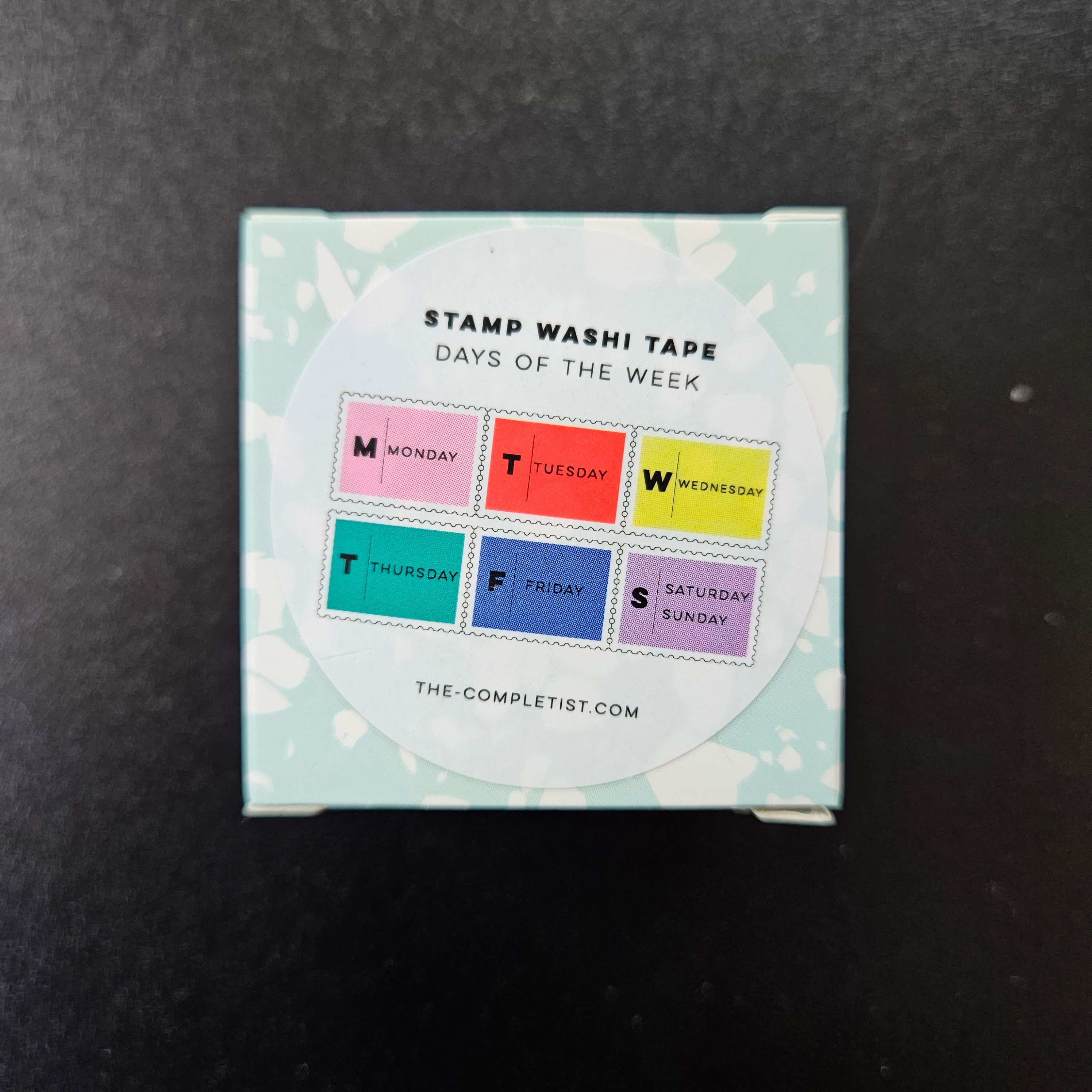 Wochentage Washi Tape von The Completist